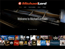 Tablet Screenshot of michaellord.com